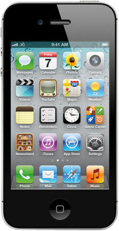 Смартфон APPLE iPhone 4S 16GB Black - Артёмовский