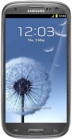 Смартфон Samsung Galaxy S3 GT-I9300 16Gb Titanium grey - Артёмовский